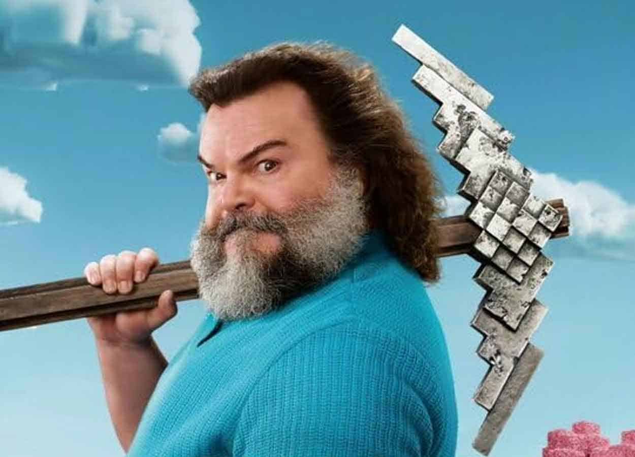 minecraft jack black 2025 cine warner bros