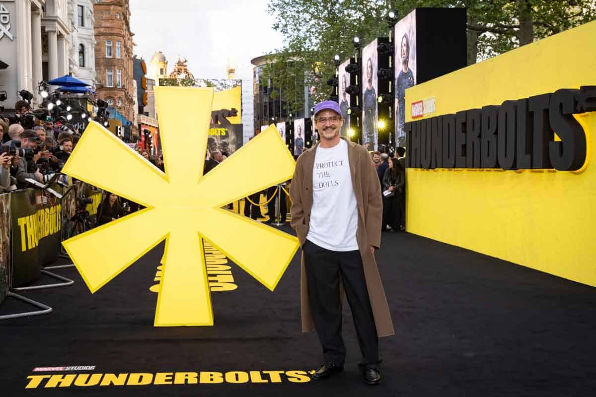 pedro pascal premiere de thunderbolt en londres