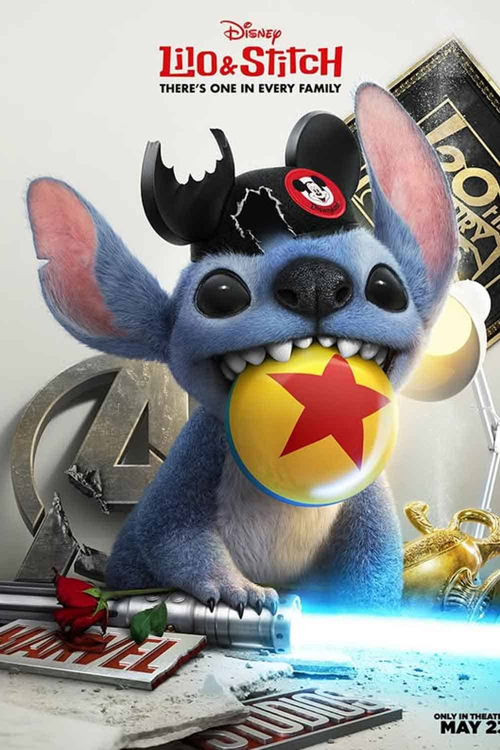 póster de lilo y stitch