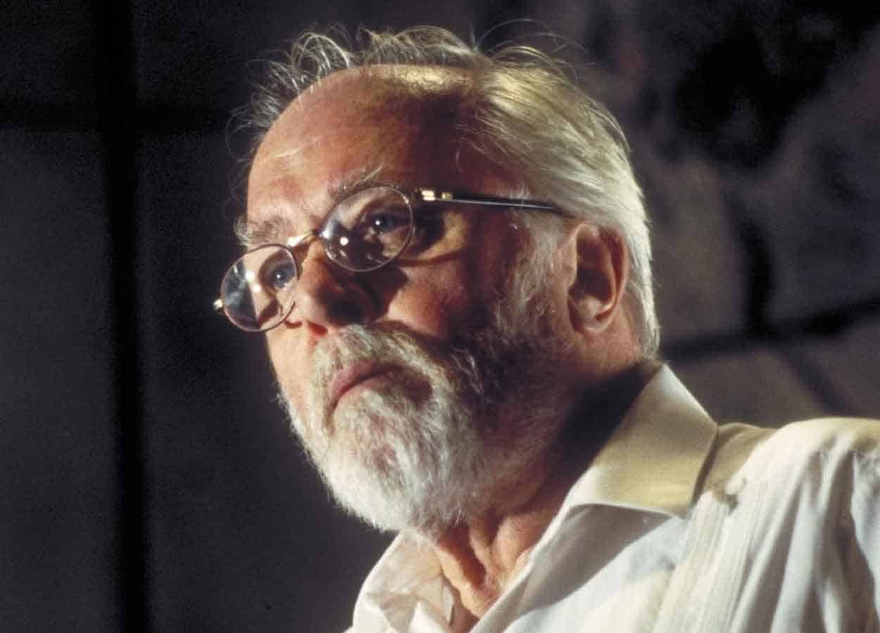 richard attenborough in jurassic park (parque jurásico)