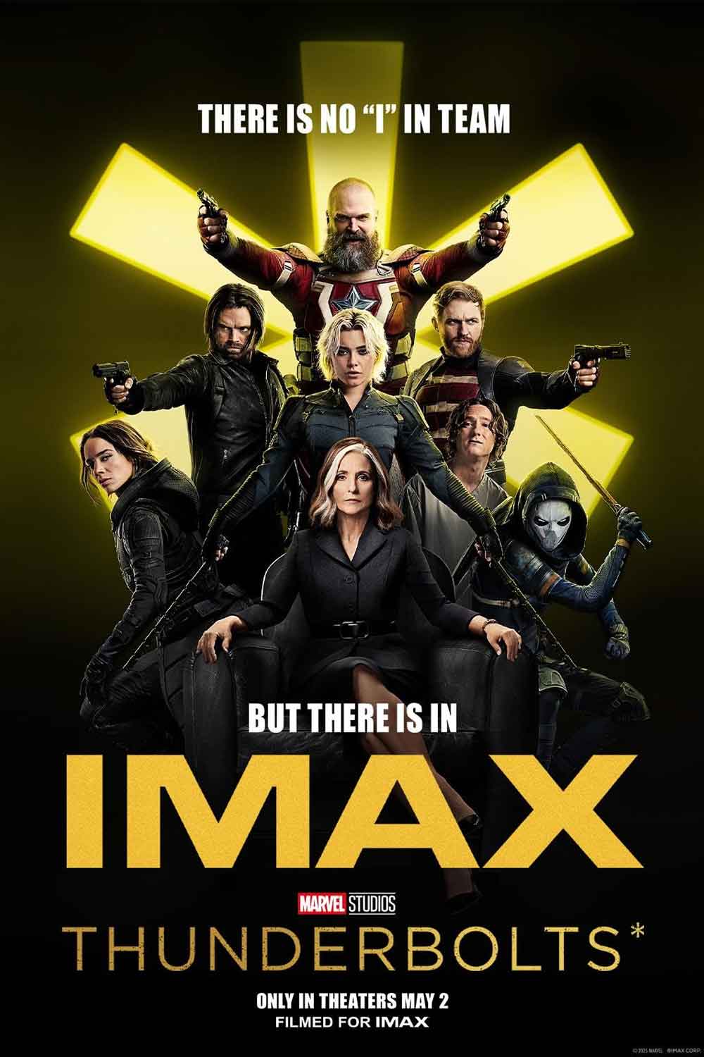 Thunderbolts poster 2025