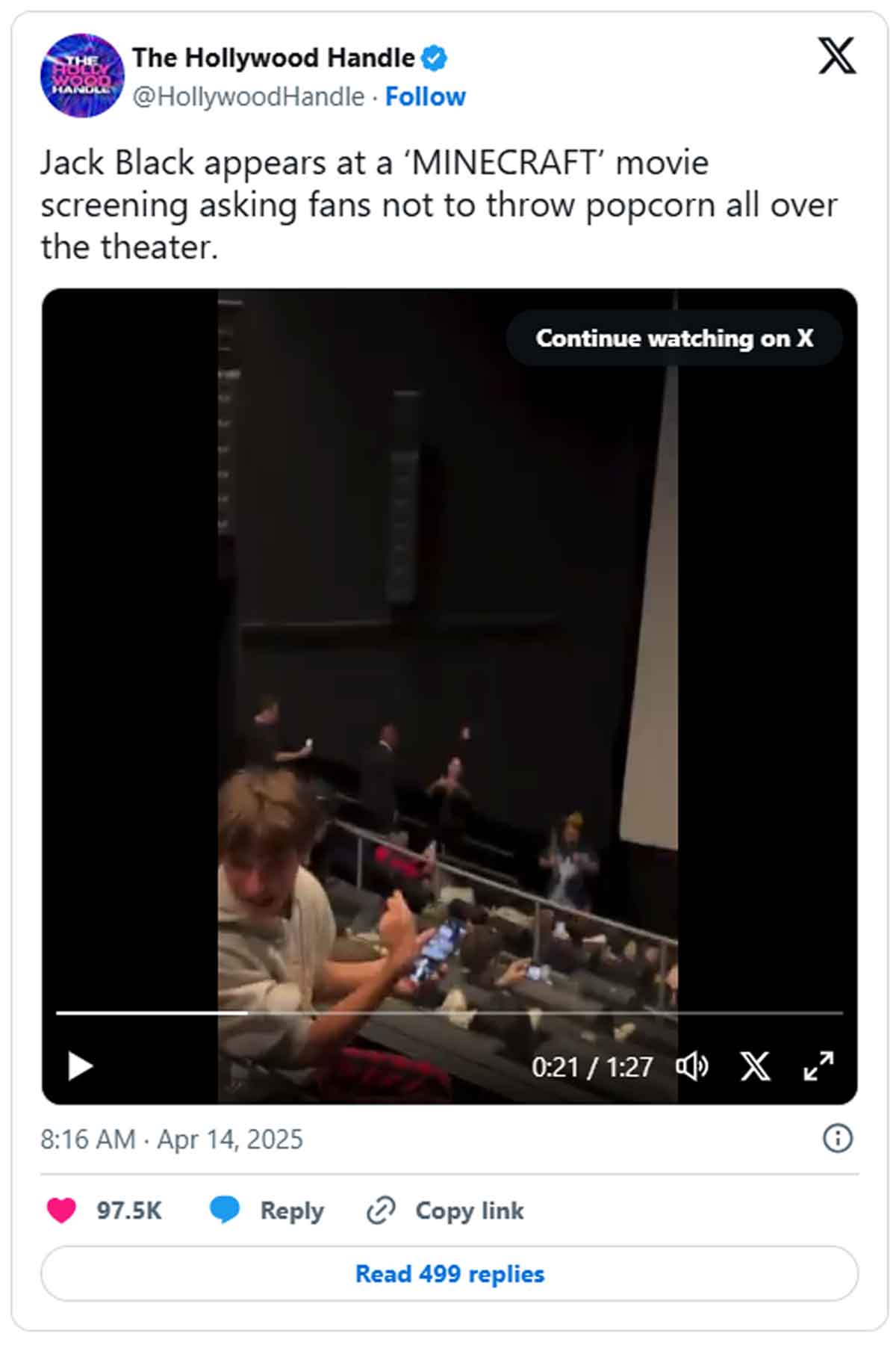 una película de minecraft es un éxito total