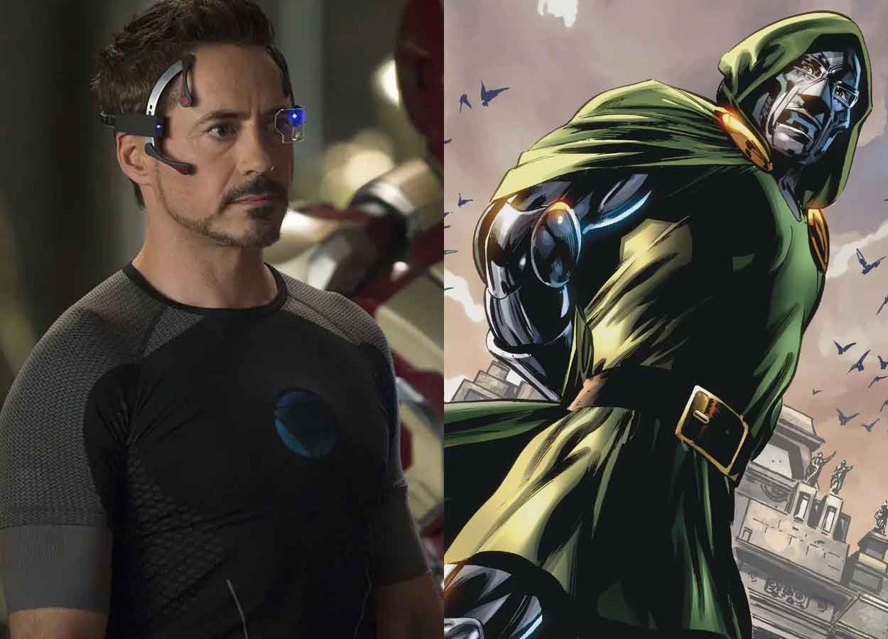 robert downey jr como vengadores: doomsday