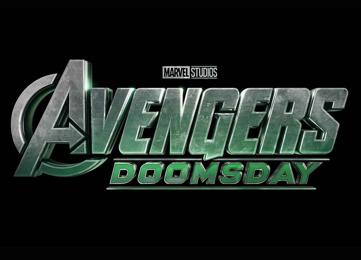 logo vengadores: doomsday 2026 cine ucm