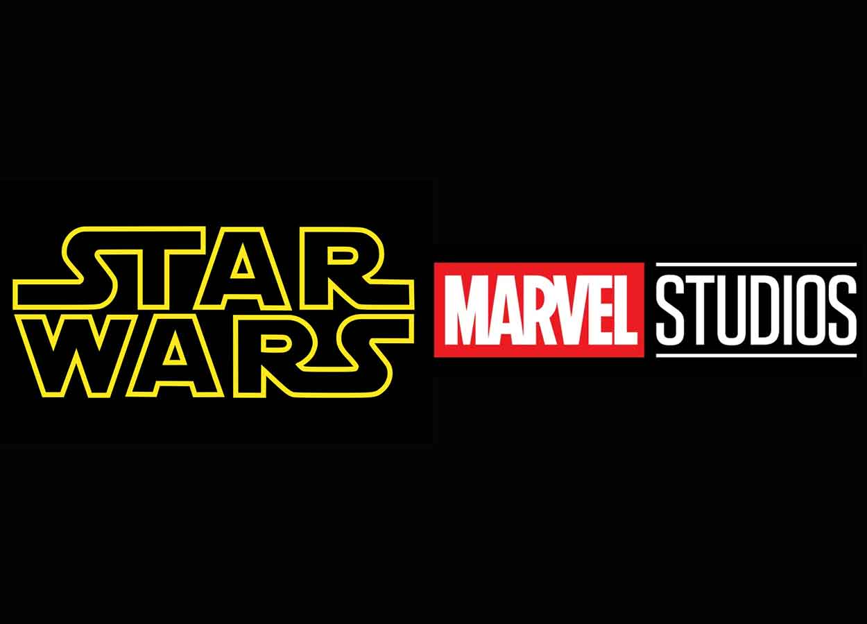 logos star wars y marvel studios