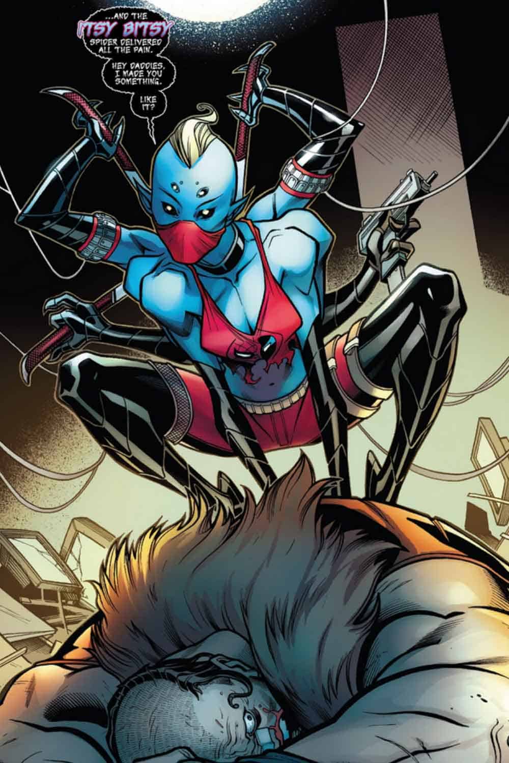 Spider-Man y Deadpool Itsy Bitsy