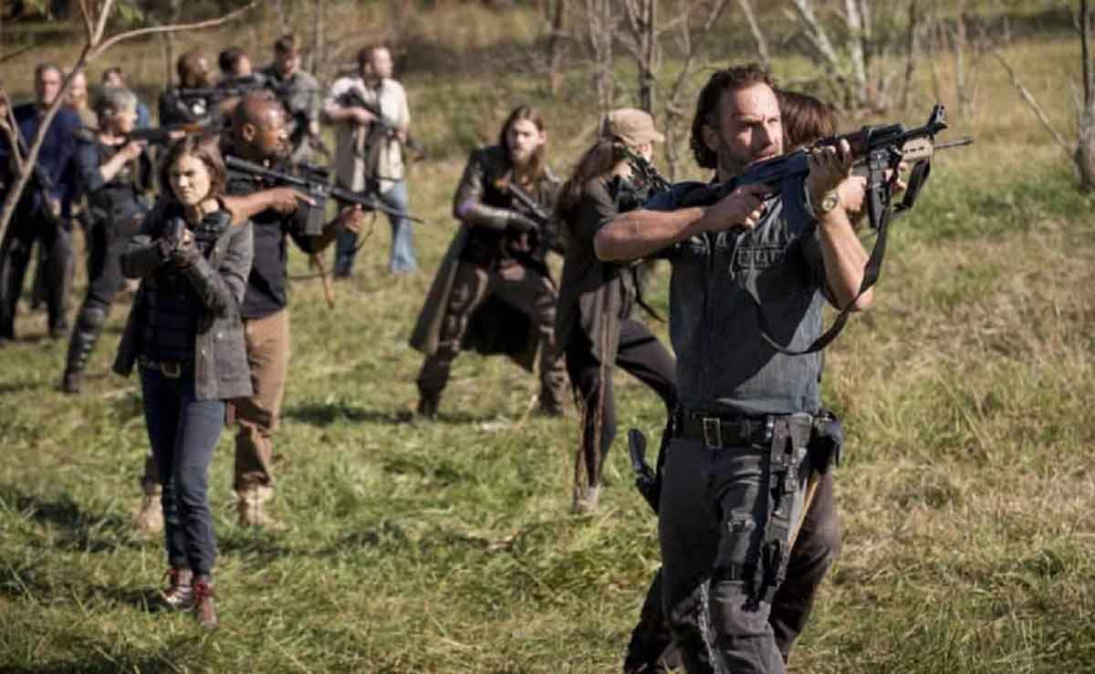 the Walking Dead final de los salvadores