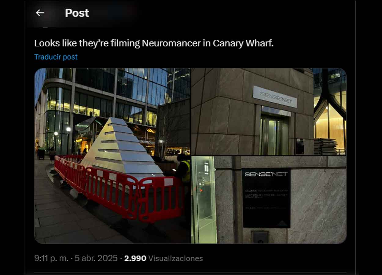 apple tv+ serie de ciencia ficción neuromante