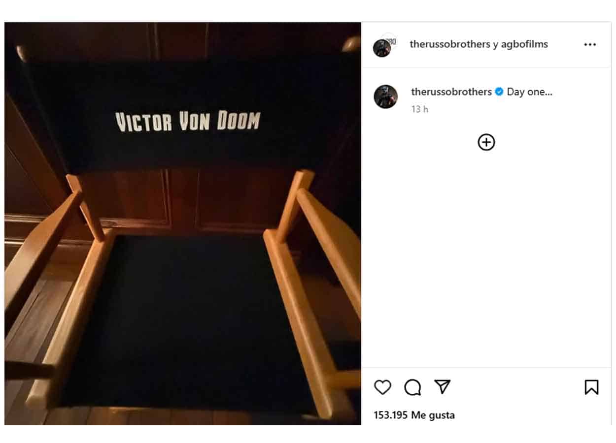 rodaje vengadores: doomsday (2026)