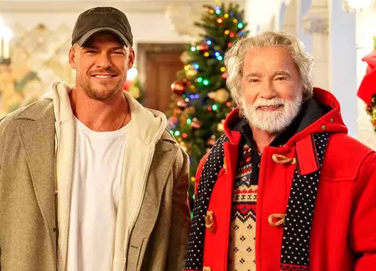 alan ritchson y arnold schwarzenegger