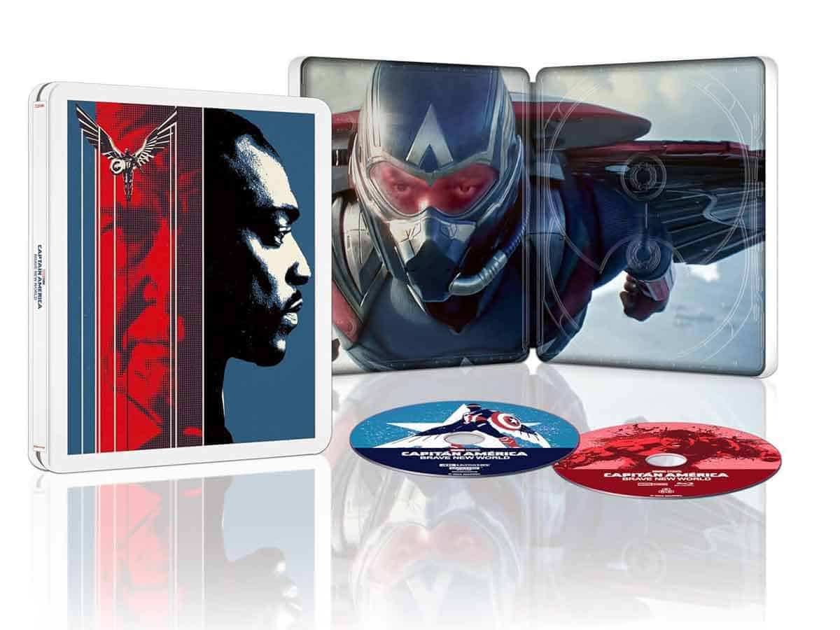 capitan america: brave new world (steelbook) (4k uhd + blu-ray)