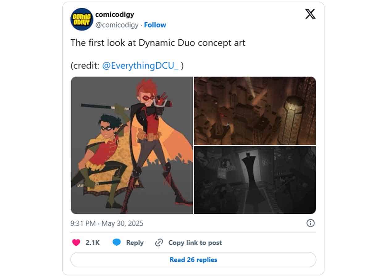 concept art de dynamic duo
