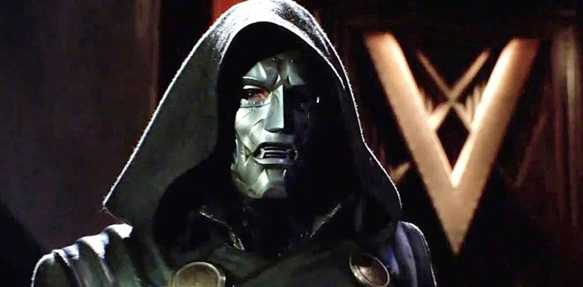 julian mcmahon como doctor doom en los cuatro fantasticos 