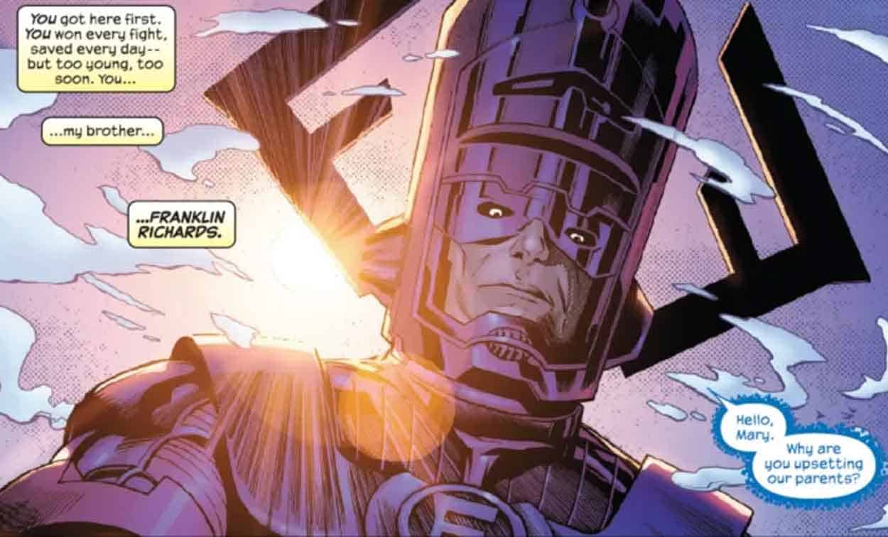 Marvel le da un giro tremendo a Galactus