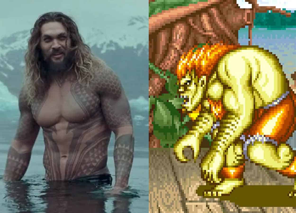 jason momoa y blanka de street fighter