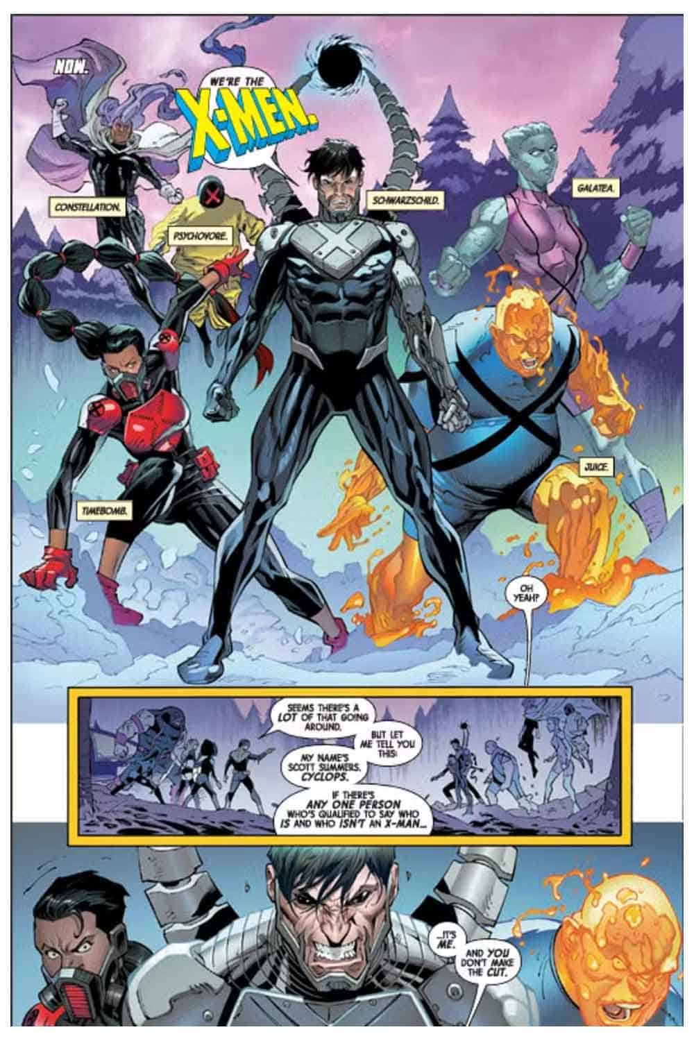 los nuevos x-men de marvel