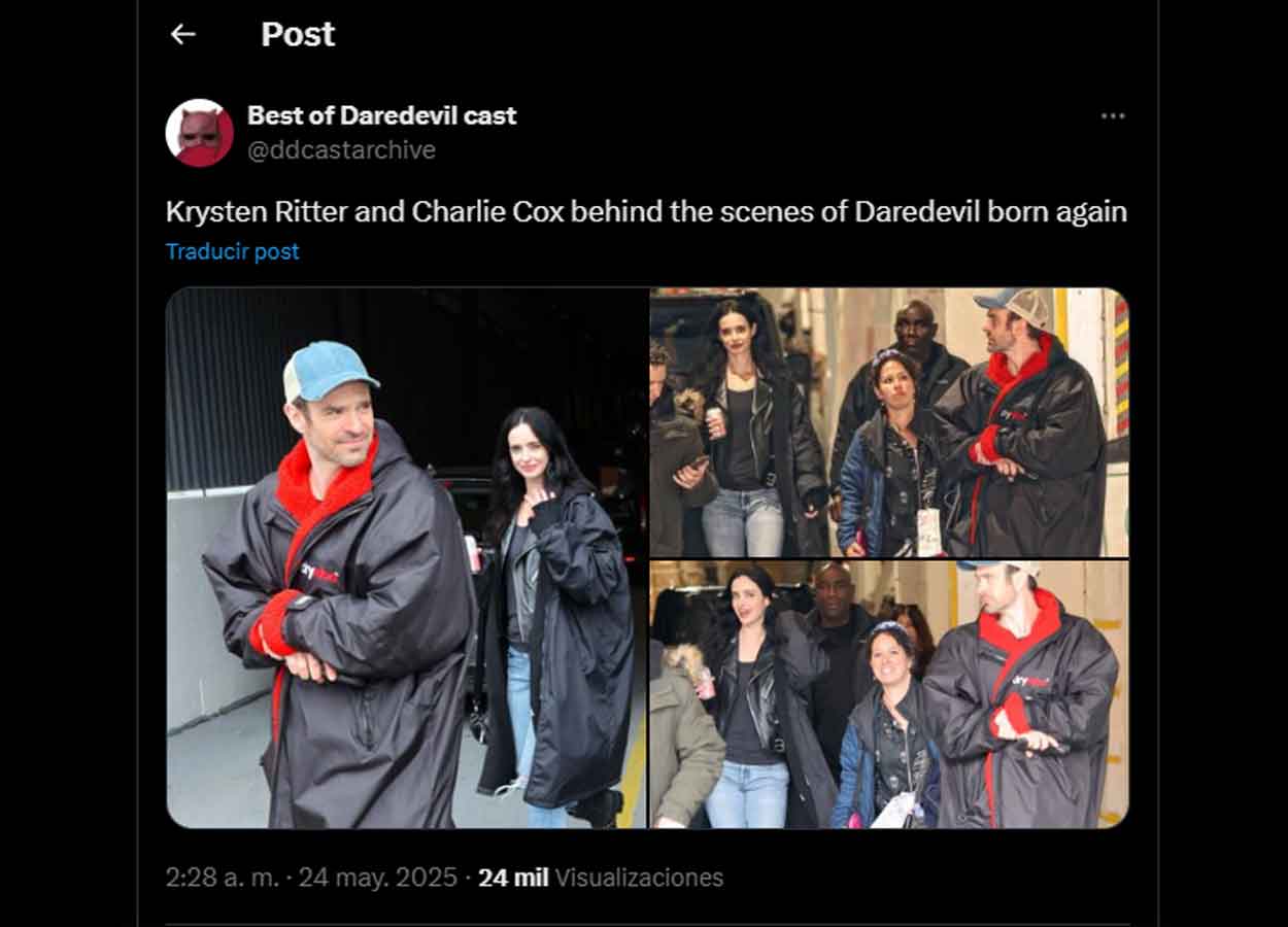 Primera imagen del regreso de Krysten Ritter como Jessica Jones