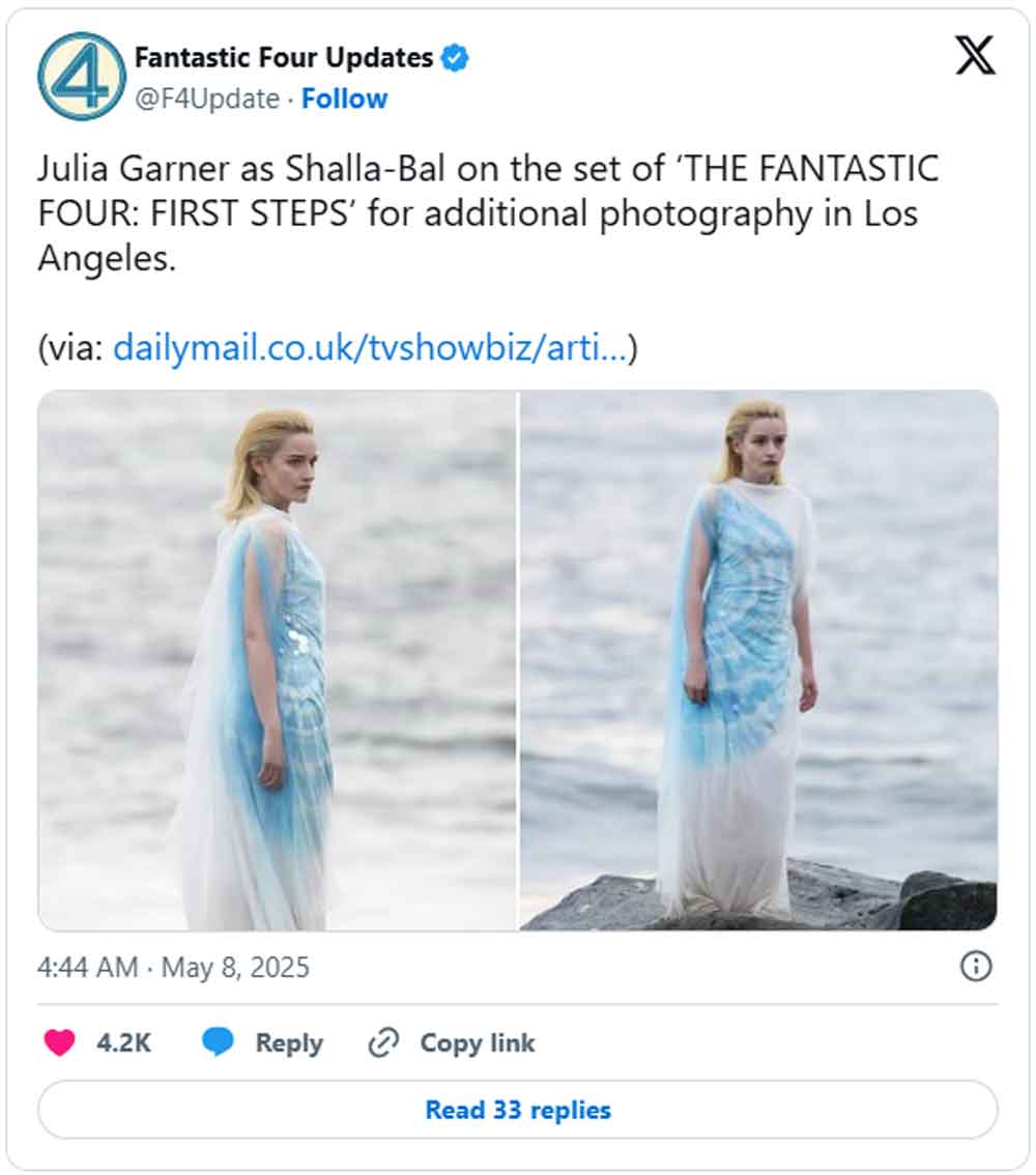 Silver Surfer con su forma humana de Los Cuatro Fantásticos