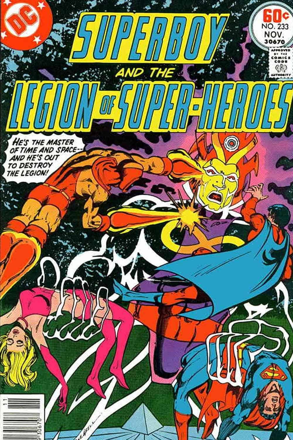 superboy and the legion of super-heroes #233