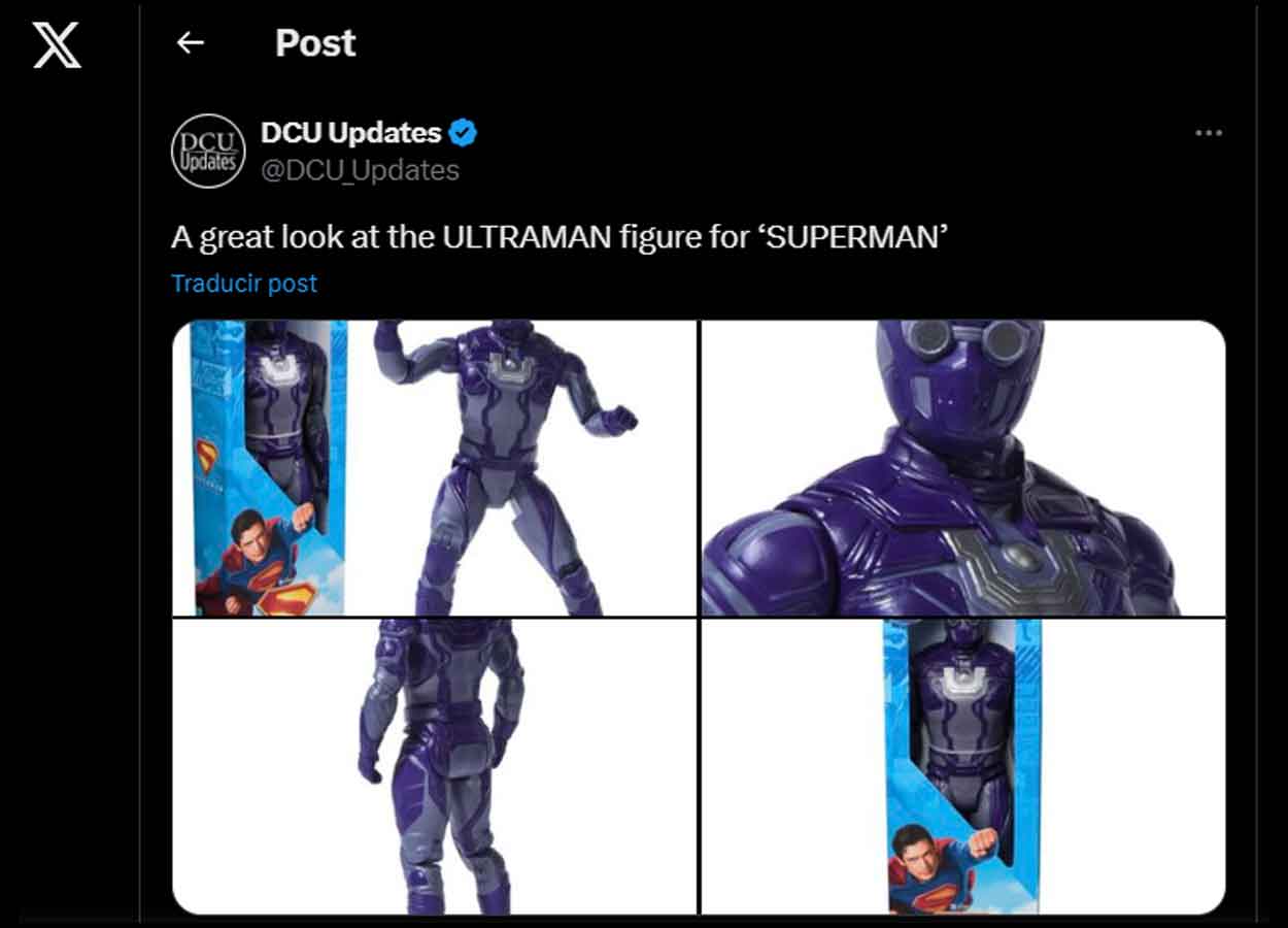 ultraman dc comics en superman