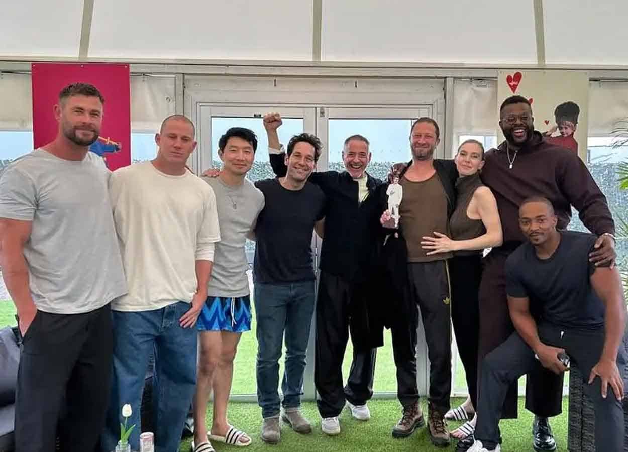 actores de vengadores: doomsday reunidos