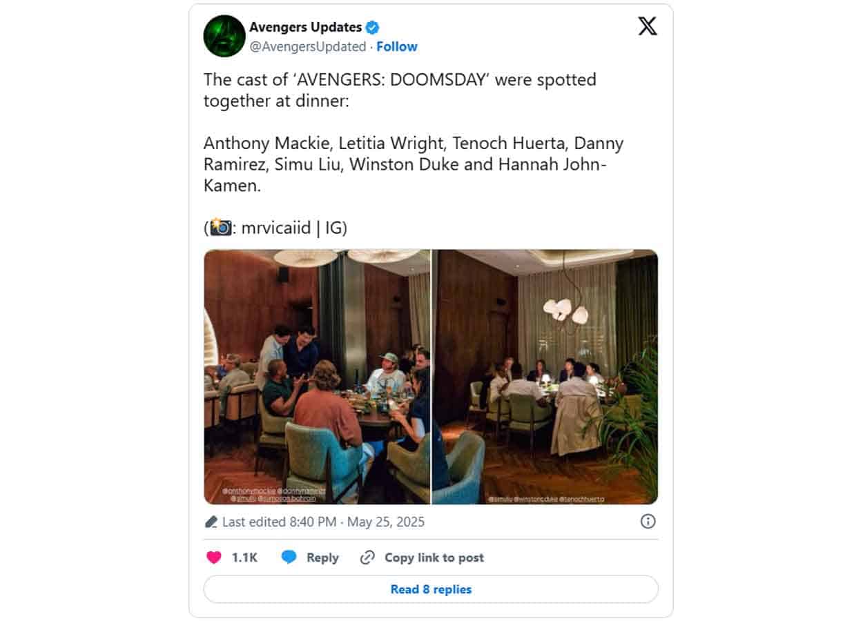 Actores de Vengadores: Doomsday