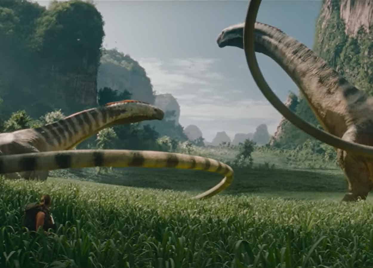 jurassic world: el renacer dinosaurios más grandes