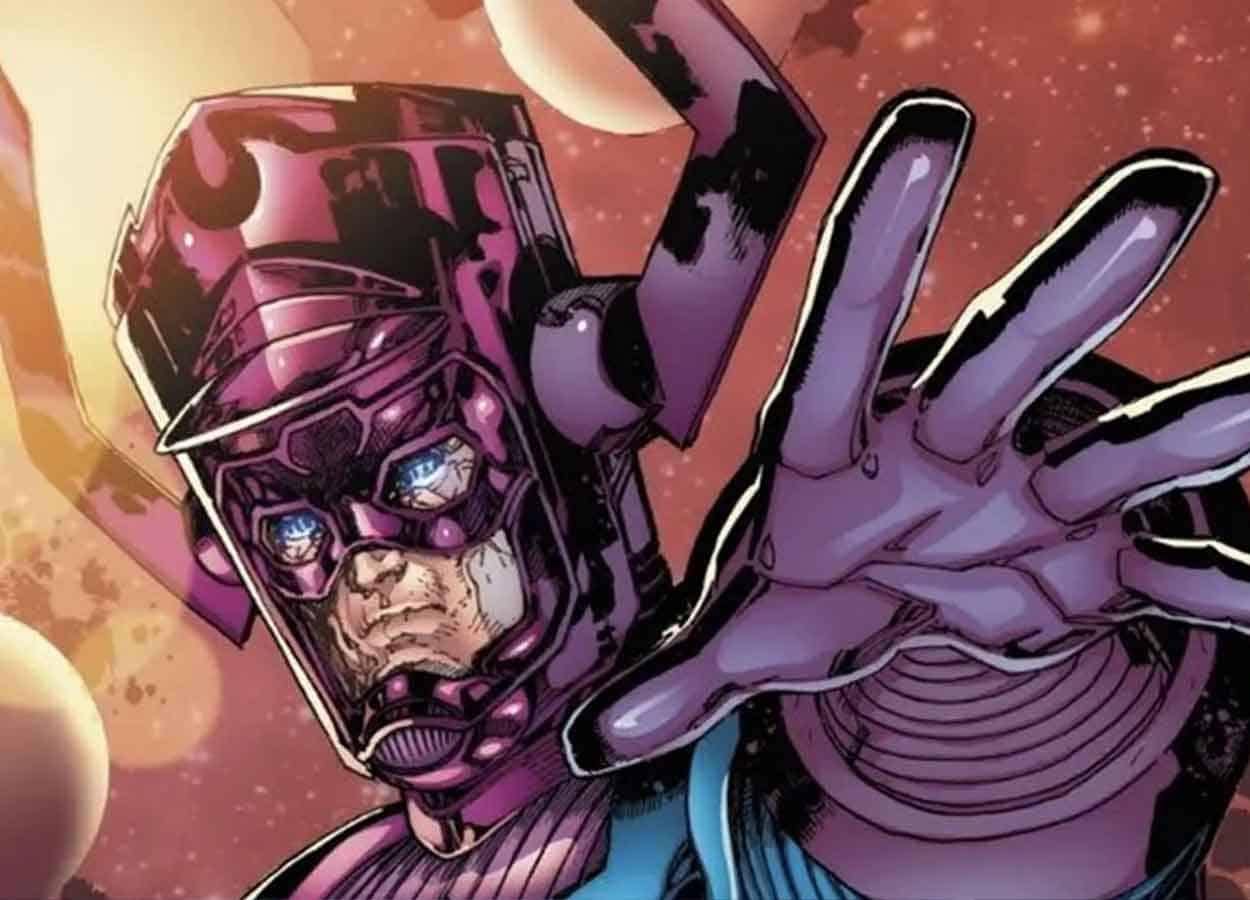 Primera imagen de Galactus a tamaño completo en Los Cuatro Fantásticos galactus marvel comics