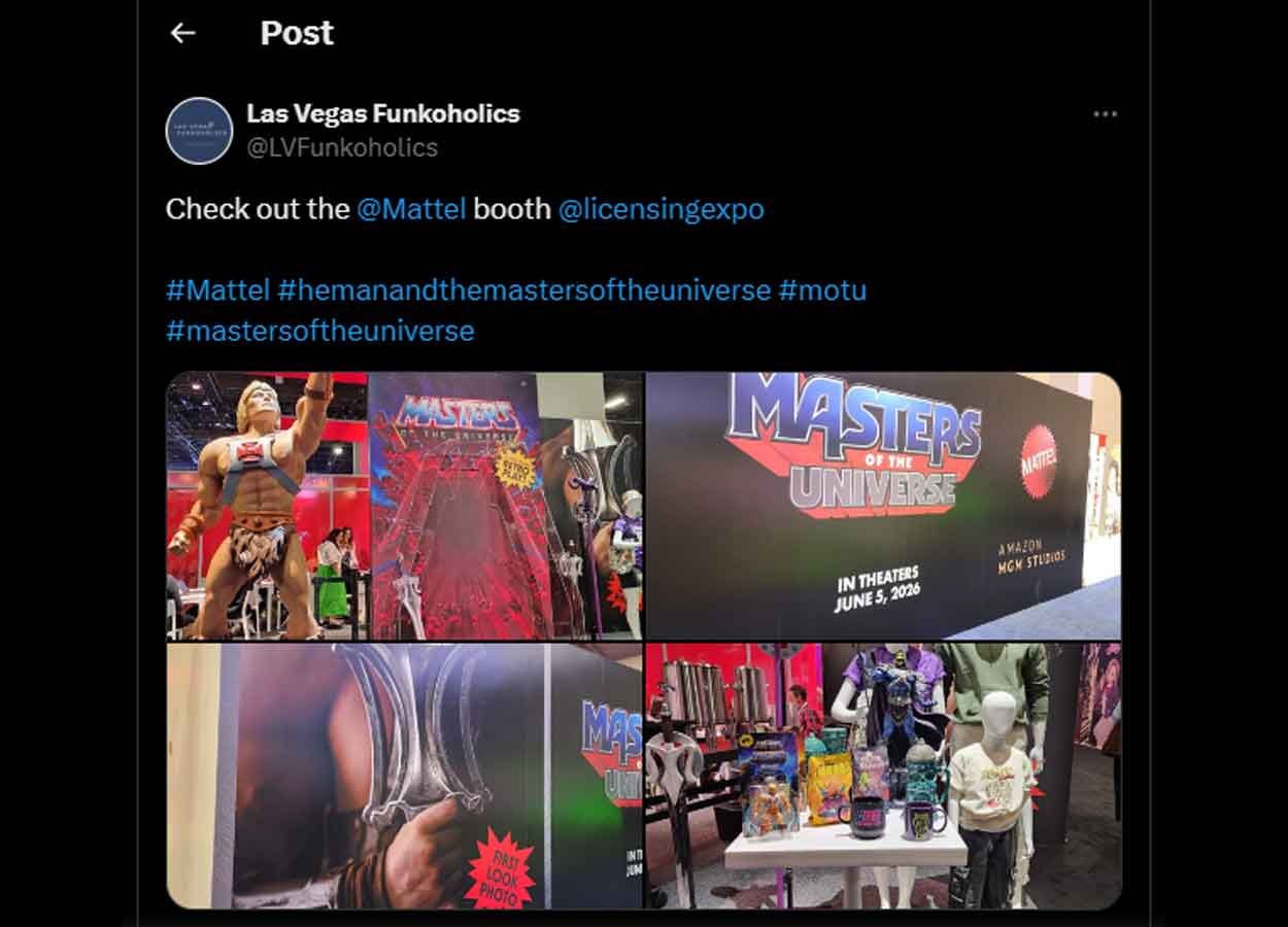 look de He-Man en Masters of the Universe