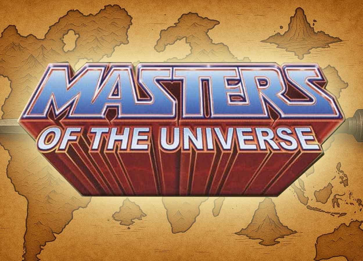 mapa de Eternia en Masters of the Universe