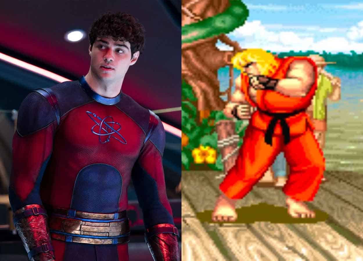 noah centineo y ken de street fighter