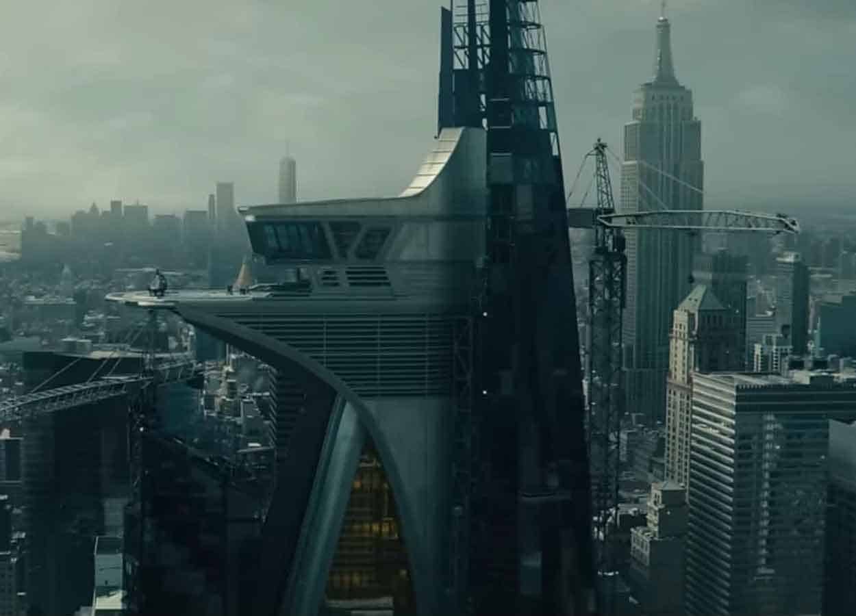 la torre de los vengadores en thunderbolts