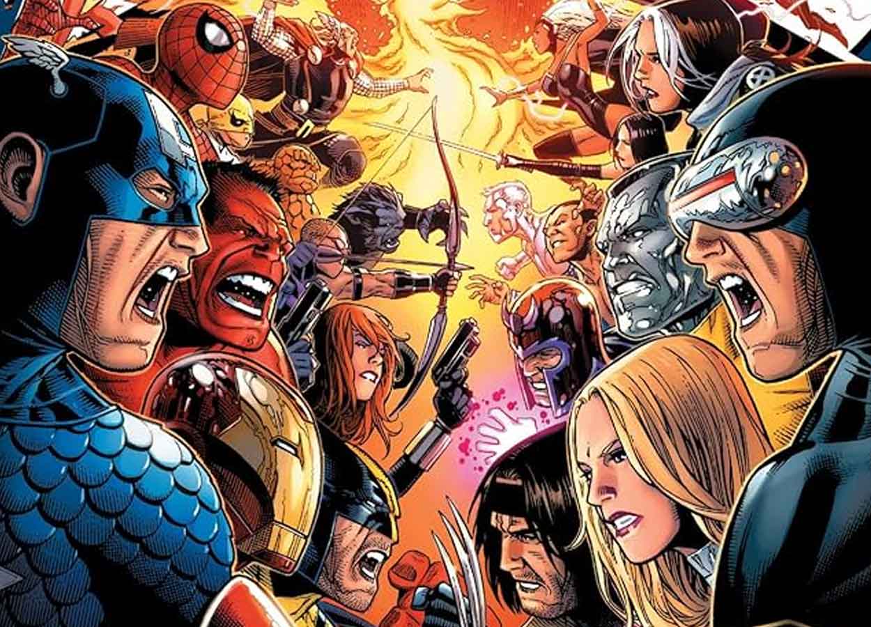 x-men vs vengadores marvel comics