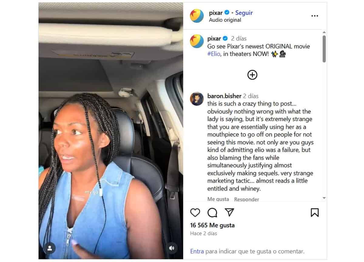 Instagram Pixar / Disney