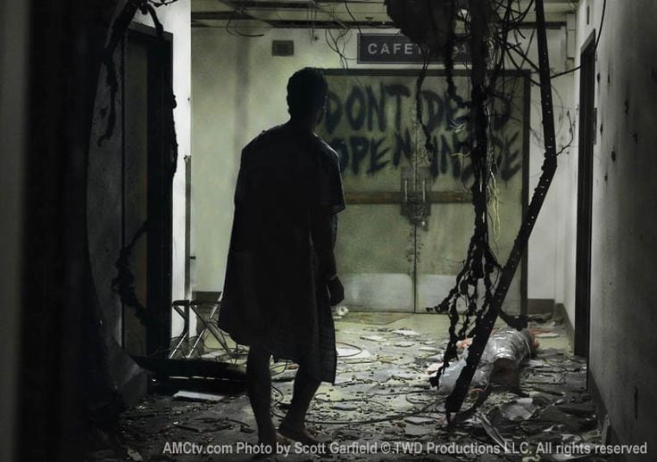 “don’t open. dead inside” the walking dead