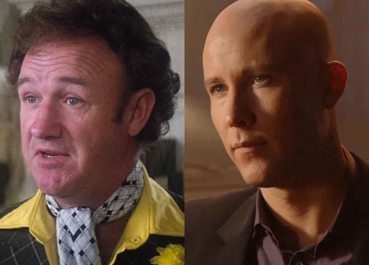 gene hackman y michael rosenbaum lex luthor