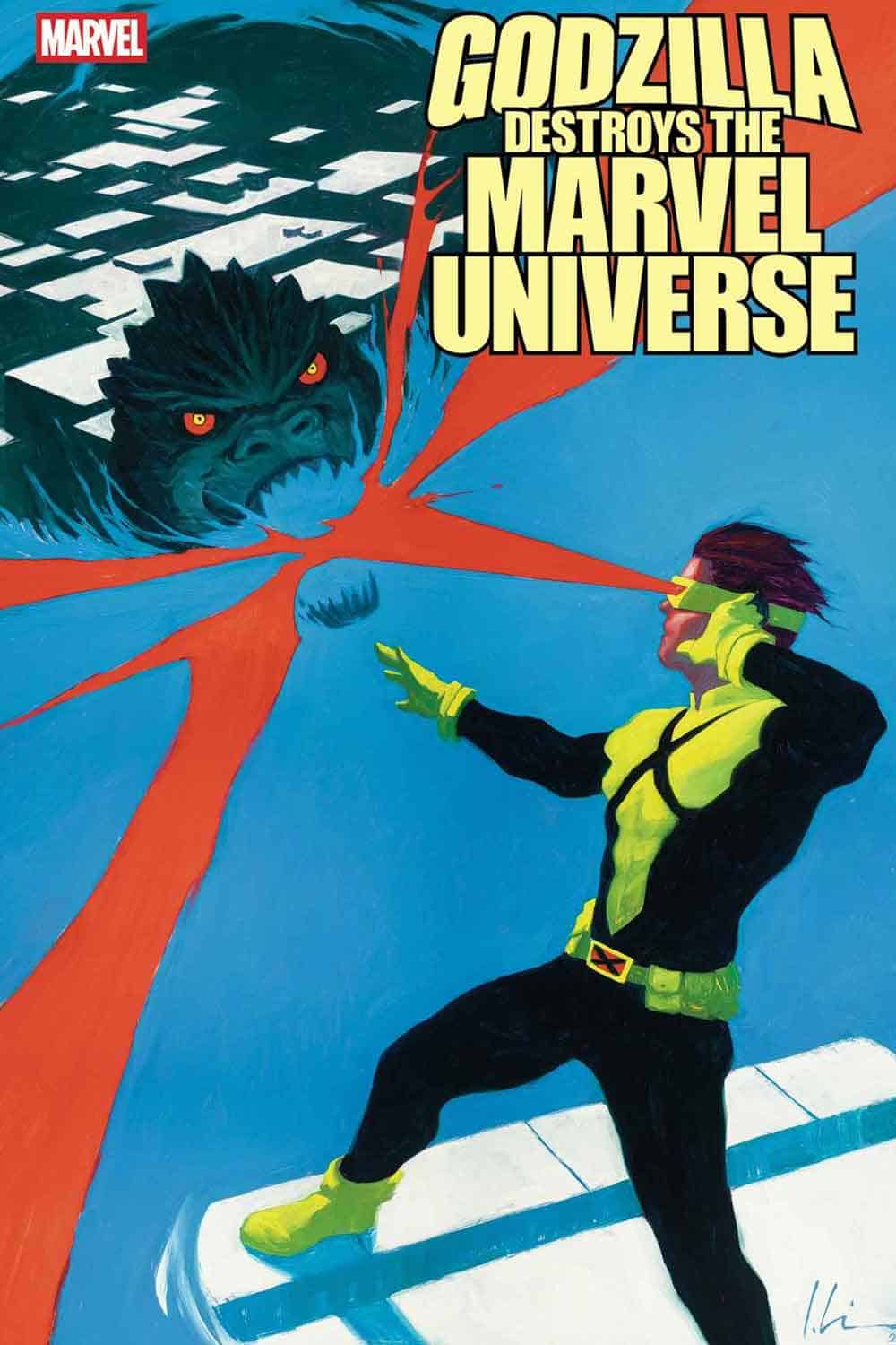 godzilla destroys the marvel universe vs x-men