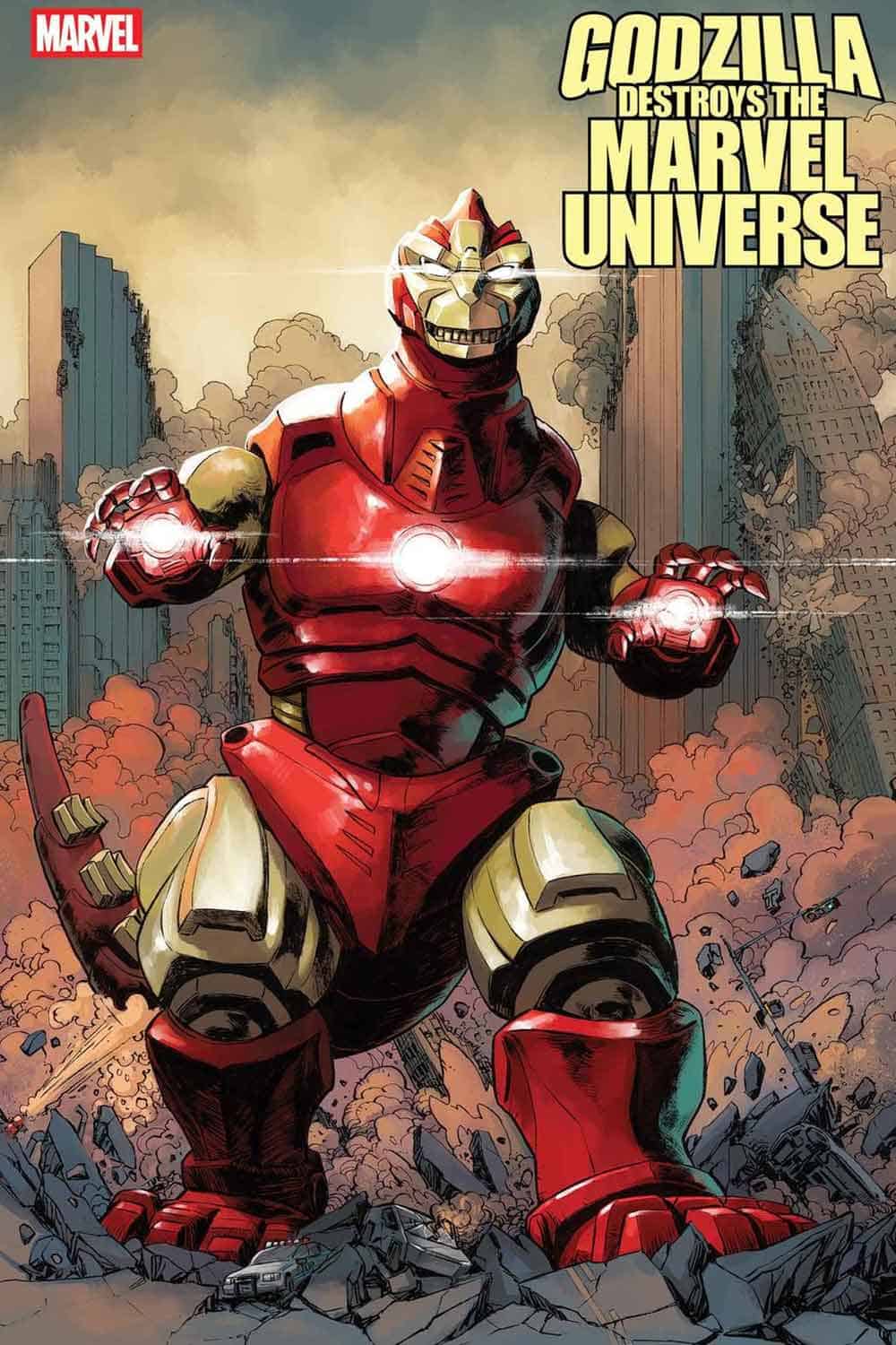 godzilla destroys the marvel universe vs x-men