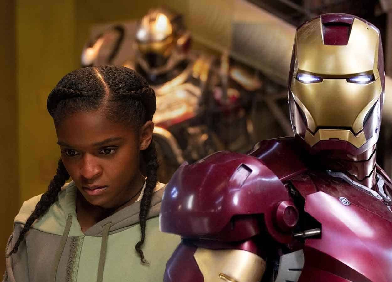 ironheart conexión con iron man