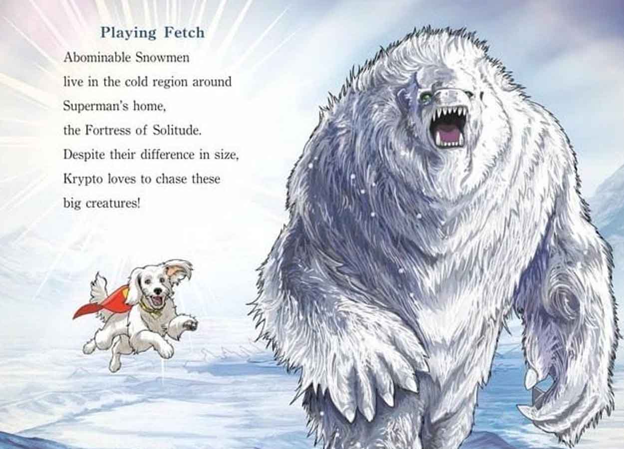 superman (2025) revela lo que krypto le hace a los abominables hombres de las nieves