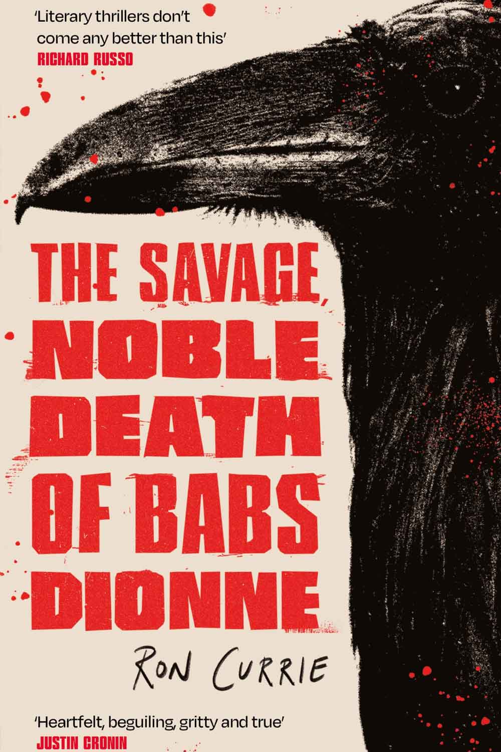 la salvaje y noble muerte de babs dionne (en inglés, the savage, noble death of babs dionne) serie criminal