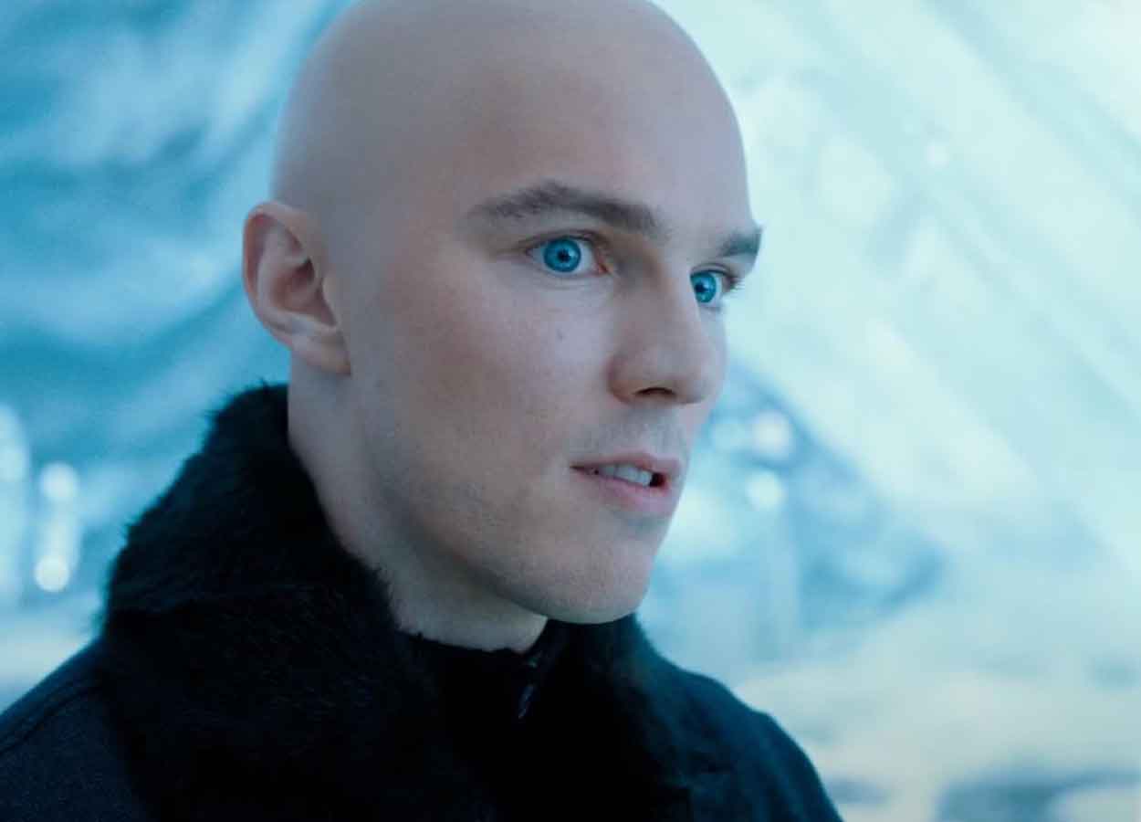 lex luthor de superman nicholas hoult