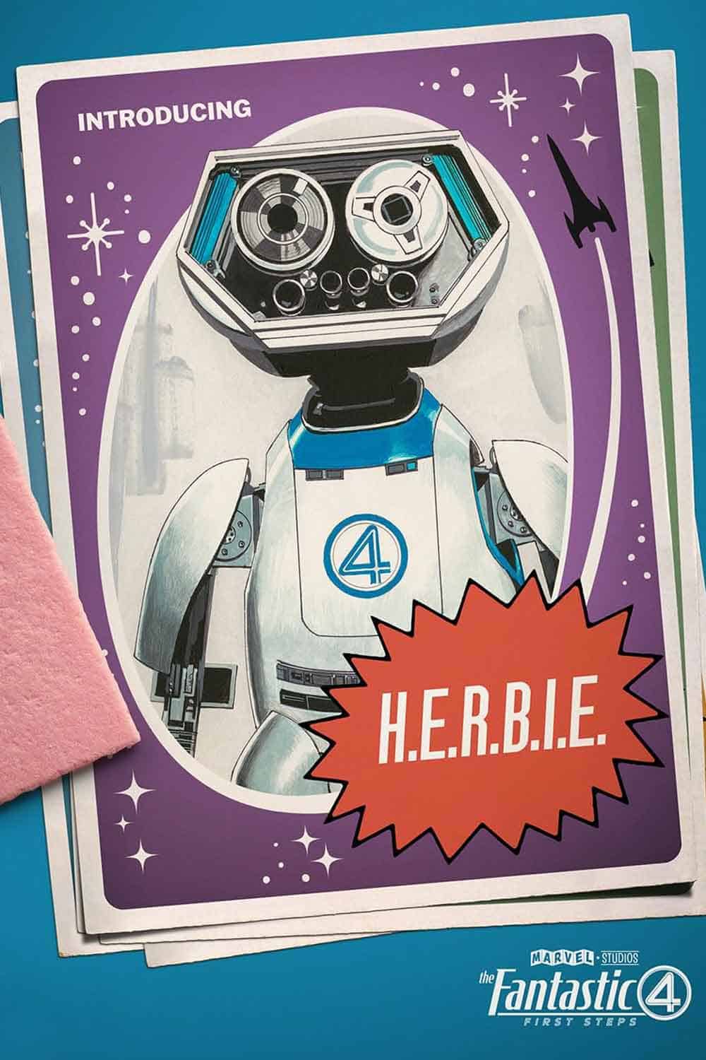 los cuatro fantásticos presenta a h.e.r.b.i.e.