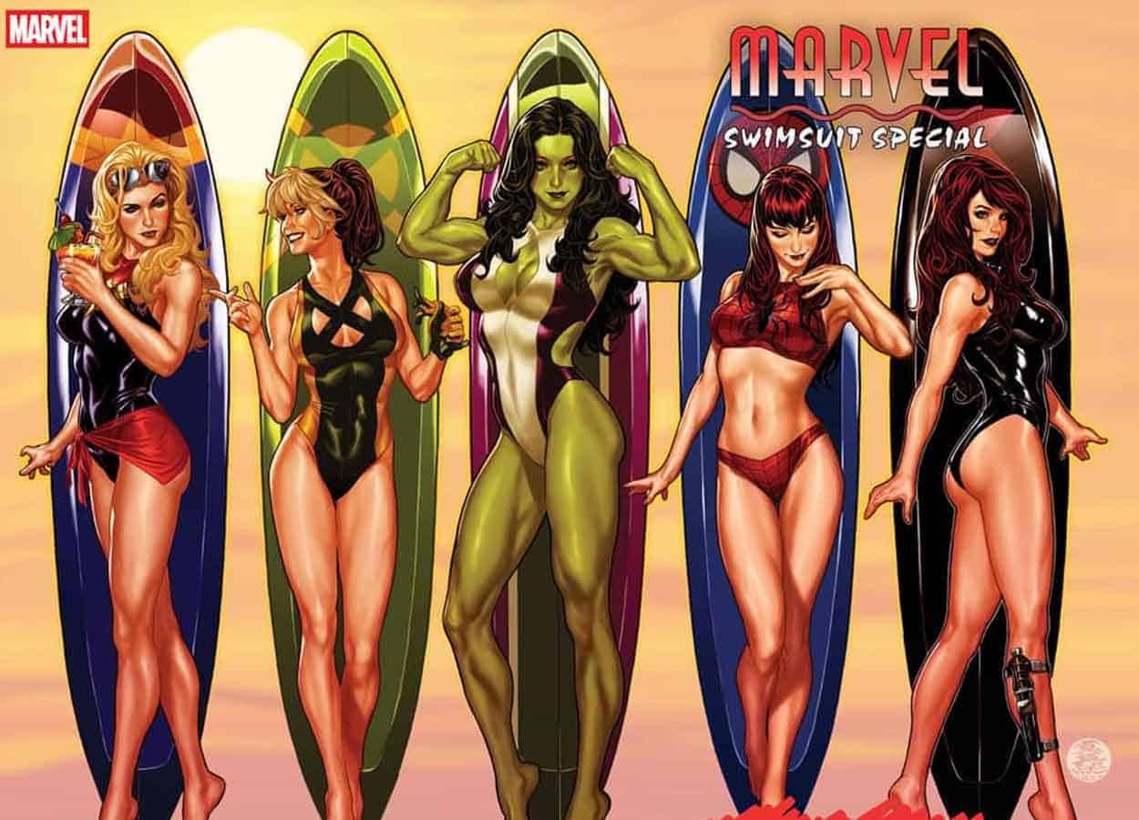 marvel sube la temperatura con portadas de infarto