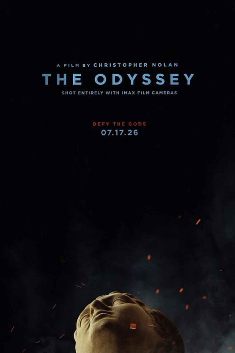 Primer póster de The Odyssey de Christopher Nolan