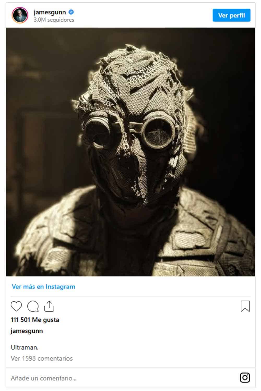 primera imagen de ultraman, el gran villano de superman que se parece a doomsday