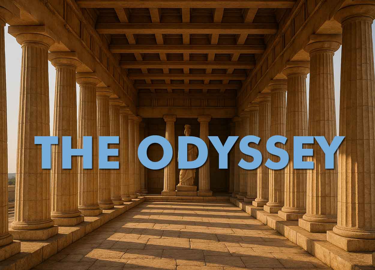 primer póster de the odyssey de christopher nolan