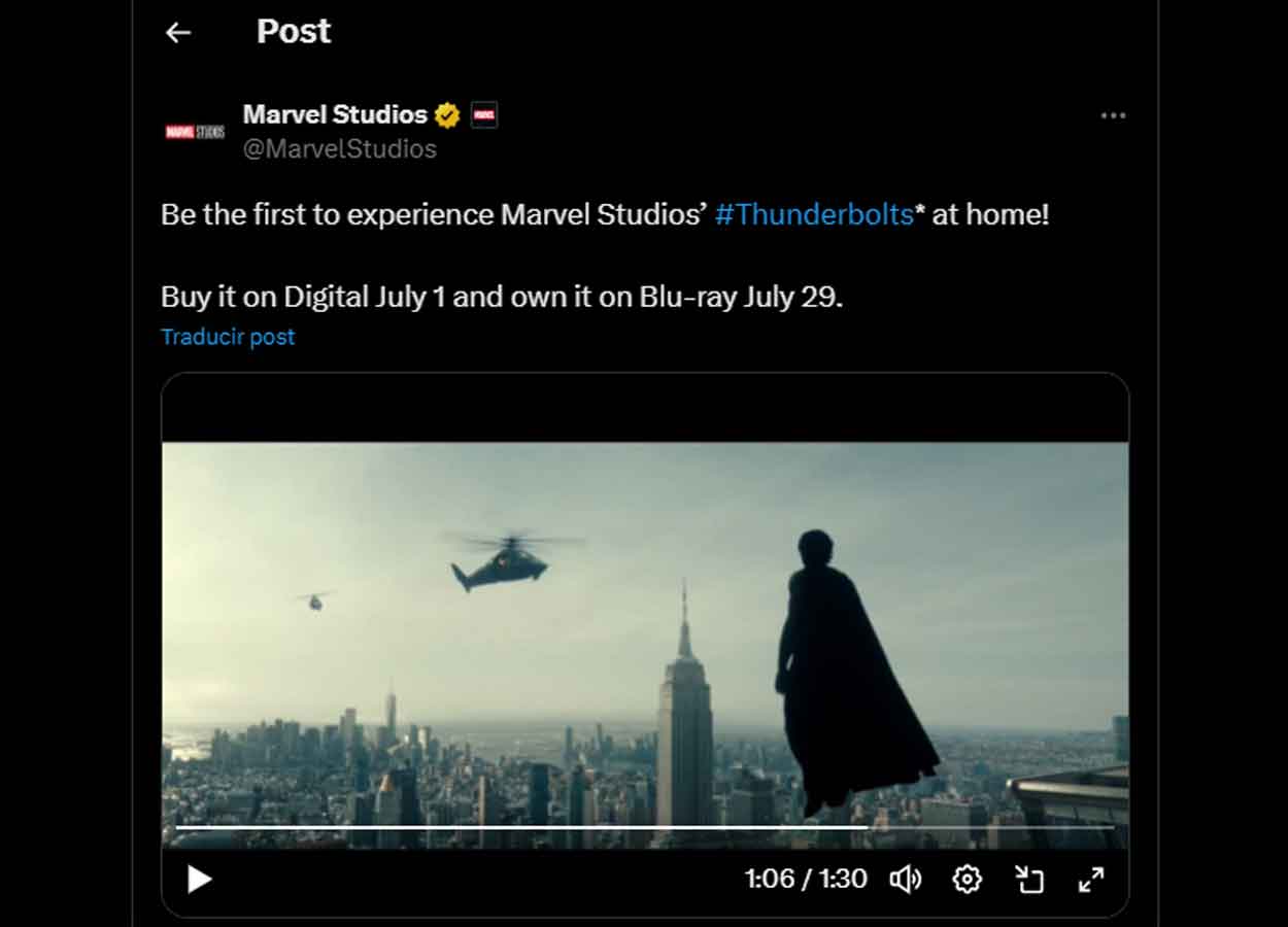 Tráiler Thunderbolts