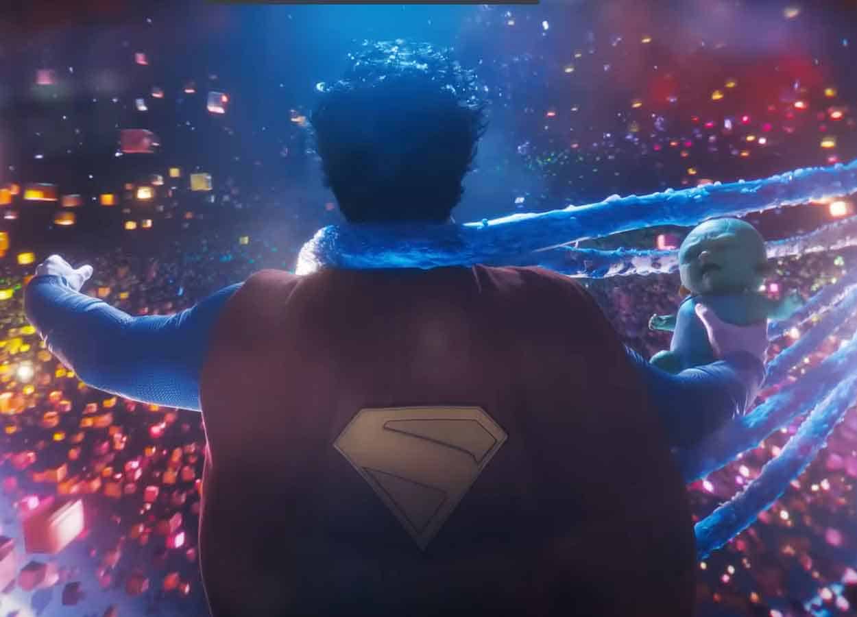 bebé verde clave en la película Superman