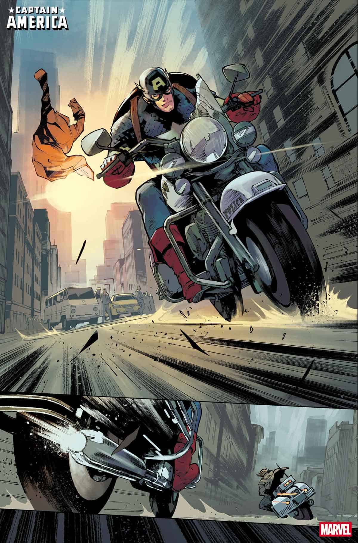 capitan america de Chip Zdarsky y Valerio Schiti 1